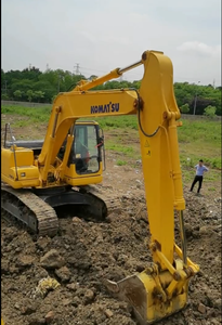 Mini-pelle d'occasion de vente chaude Komatsu PC160 16 tonnes d'excavatrice de machines de construction d'équipement d'occasion PC160 à vendre - Product Image 3