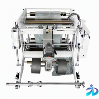 Machine automatique Jiade pour la fabrication de sacs en LDPE/HDPE, de nappes et de sacs poubelles, avec PLC Delta et moteur Teco pour usine de fabrication