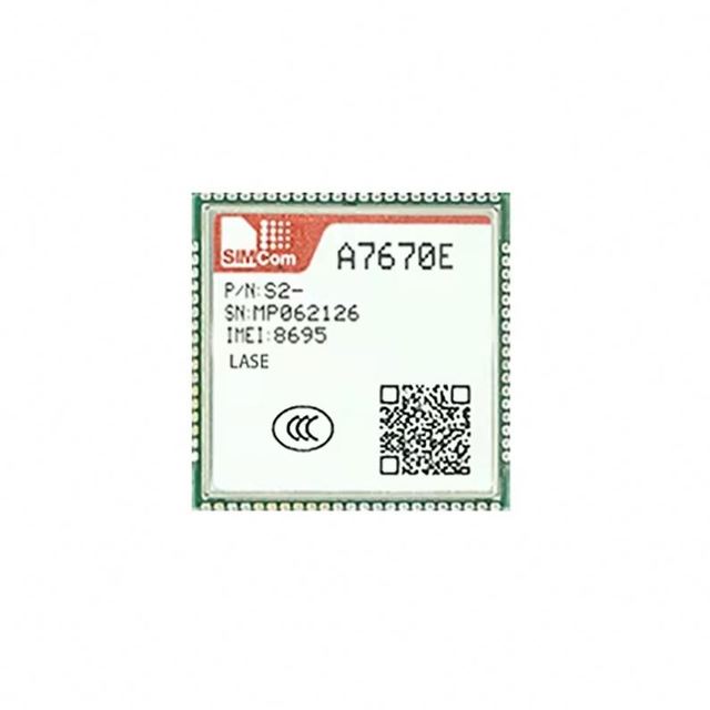 SIMCOM A7670 Series 4G Small Size LTE Cat 1 Module, A7670C A7670E A7670SA Suitable for LTE and GSM Networks
