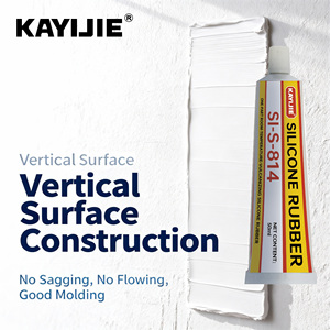 กาวซิลิโคนคุณภาพสูง KAYIJIE RTV-<span class=keywords><strong>1</strong></span>-GNT-YL709 สีขาว สำหรับงานกระจก OEM มีตัวอย่างฟรีสำหรับหลอดบรรจุแบบไส้กรอก - Product Image 3