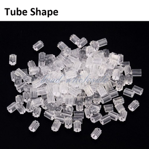 Pendientes de goma de silicona suave y transparente, tapón de flor de seguridad, tapón de oreja bloqueado para fabricación de joyas DIY, <span class=keywords><strong>5mm</strong></span>, 1000 Uds. - Product Image 3