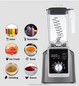 Profesyonel Ticari <span class=keywords><strong>Blender</strong></span> 2200W Elektrikli Pil/USB Düğmeli Buz Kırıcı Smoothie Yapıcı Ev Tipi 9 Hızlı - Product Image 5