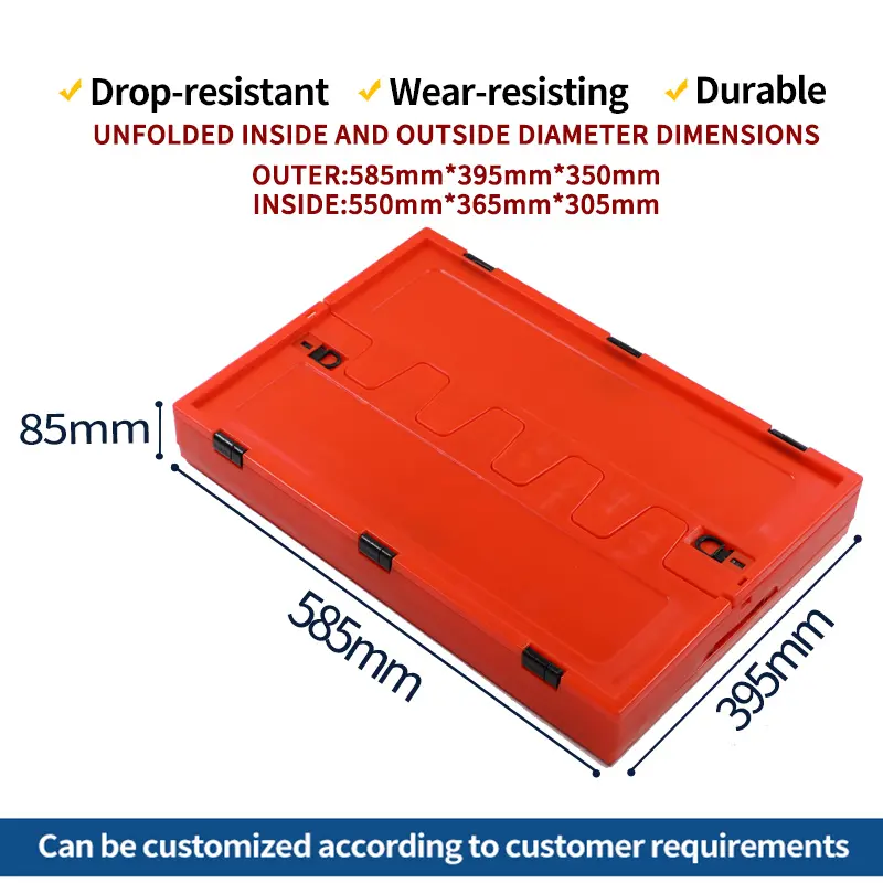 Zntb017 Plastic Stapel En Nest Ideaal Handheld Bewegende Container Voor De Materiaalverwerkingsindustrie