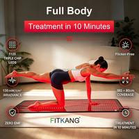 Fitkang - Alfombrilla de Terapia de Luz Roja Infrarroja Portátil, Precio al por Mayor, Grado Profesional, 660nm+850nm, Alfombrilla de Fototerapia con Luz Roja