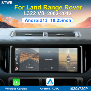 STWEI Android 14 pour Land Range Rover V8 L322 2002-2012 Autoradio Lecteur multimédia vidéo Stéréo Navigation 10,25 pouces 4G WIFI - Product Image 3