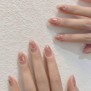 Gros <span class=keywords><strong>acteur</strong></span> artificiel étendu ongles artificiels conseils - Product Image 5