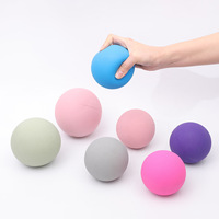 Pelota de Yoga Engrosada para Masajes, Pelota Medicinal de Gravedad para Relajación Muscular Profunda, Acupresión Texturizada, Entrenamiento de Fitness y Equilibrio del Core