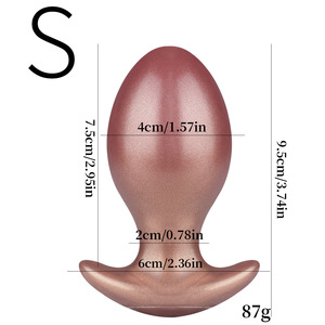 Dildo de Silicona, Huevo Monstruoso, Bolas Anales, Expansor, Entrenador de Próstata Portátil, Estilo Huevo de Dragón, Tapón Anal, Juguetes Sexuales para Hombres y Mujeres - Product Image 4