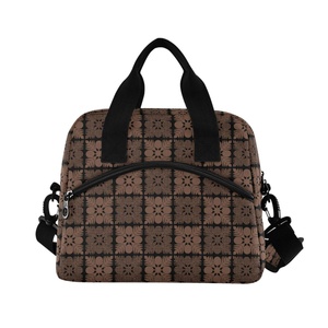 Sac isotherme repas 15L personnalisé en polyester matelassé réutilisable 2025 Hawaïen pour hommes, pique-nique et voyage - Product Image 2