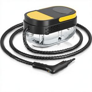 Gautye 3-Level Adjustable Handle <b>Steam</b> <b>Cleaner</b> 15s Heat-Up 1.6L Tank Portable Handheld 3 Bar <b>Steam</b> Pressure 16 Accessories - Product Image 1