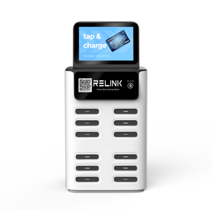 NFC 12 ranuras banco de energía estación de acoplamiento cargador de teléfono móvil compartir banco de energía estación para Centro Comercial restaurante - Product Image 2