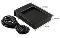 Lector de tarjetas de control de acceso de proximidad inteligente USB de escritorio de 13,56 Mhz ISO14443A