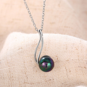 Collana con Ciondolo di Perle Imitate Colorate per Donne, Stile Vintage, Gioielli alla Moda per Uso Quotidiano - Product Image 3