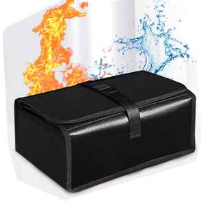 Auto Lithium Batterij Brandwerende Veiligheid Opbergtas Opladen Schat Mobiele Telefoon Rijden Recorder Navigatie Aansteker Tas - Product Image 1