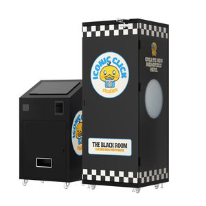 Jlj मल्टी-एंगल 360 टॉप व्यू/बॉटम व्यू ब्लैक फीलिप्स फोटोबूथ 360 कैमरा सेल्फ सर्विस फोटो बूथ मॉल - Product Image 6