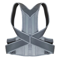 Ceinture de soutien orthopédique réglable pour le dos et les épaules, correcteur de posture, protection lombaire, conception respirante pour