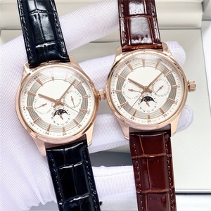 Venta Directa de Fábrica, Reloj Mecánico de Lujo para Hombre, Caja de Acero Inoxidable, Correa de Cuero Genuino, Resistente al Agua 50 Bar, con Puntero - Product Image 5