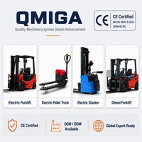 Gerbeur électrique autoporté QMIGA CDD15 CDD20 1.5T 2T, certifié CE, moteur AC, vente directe usine, OEM
