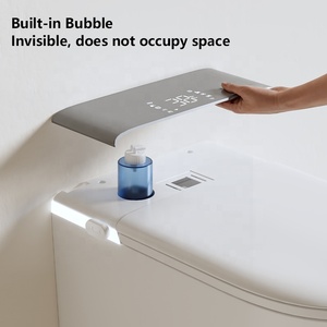 Rimless Smart Toilet <strong>Bidet</strong> <strong>Wall</strong> Mounted Self Cleaning P Trap Suspended WC Intelligent Automatic <strong>Wall</strong> <strong>Hung</strong> Smart Toilet - Product Image 3