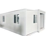 Remorque Mobile de salon en chine, panneau Sandwich modulaire de 40 pieds, conteneur étendu de maison, prévente, 2021