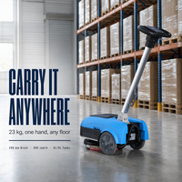 Autolaveuse autoportée WG-K3 pour magasins de proximité, restaurants, cuisines, 23 kg, levage à une main, largeur de nettoyage 280 mm, 800 m²/h
