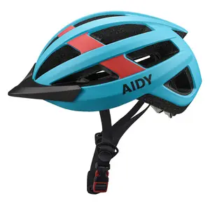 CE CPSC Certified Lightweight Adult MTB Road Bicycle Riding Safety Equipment Bike Cycle Helmet With Visor Cascos De Bicicleta M