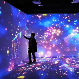 Envío rápido, Pared Interactiva inmersiva, proyección mágica, mapeo 3D para niños, juegos de pared de suelo interactivos personalizados rápidos - Product Image 1