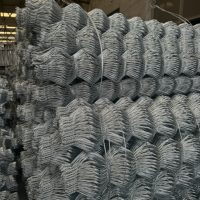 Clôture de jardin en maille métallique durable à maillons ondulés pour l'isolation des cours