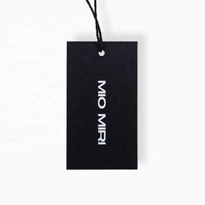 Individuelle UV-beständige dicke schwarze Karton-Preisschilder für Kleidung, Materialpapier, Anhängeetiketten, Zertifikate, Taschen, Geräte, Spielzeug, Markenetiketten - Product Image 5