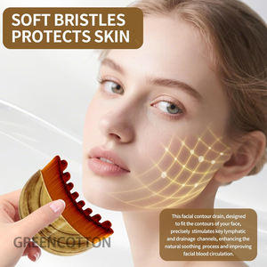 Individuelles Logo Lymphatische Kontur-Gesichtsbürste Massagegerät Geeignet zur Korrektur der Unteren Kieferlinie Hautfreundlich - Product Image 5