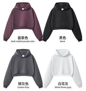 <span class=keywords><strong>Sweat</strong></span>-shirt à capuche décontracté à manches longues pour <span class=keywords><strong>femme</strong></span>, confortable pour l'automne, vêtements de sport pour la maison - Product Image 2