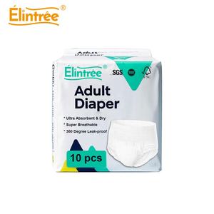 Elintree Couches-culottes imprimées pour adultes, jetables, écologiques, pour personnes âgées, avec protection anti-fuites 3D, respirantes, tailles <span class=keywords><strong>S</strong></span> M L XL XXL, vente en gros - Product Image 2