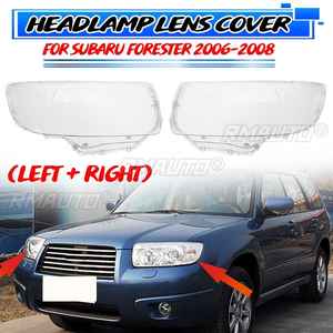 Nuevo Juego de 2 Cubiertas de Lentes para Faros Delanteros de Coche para Subaru Forester 2006 2007 2008 SU2503119 SU2502119 - Product Image 1