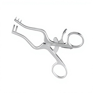Retractor Quirúrgico Manual Autoclavable de Acero Inoxidable de 14 cm con 3x4 Puntas, Clase I, de Retención Automática, para Tejidos, de Metal Med Corporation - Product Image 1