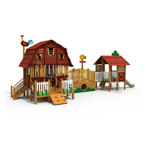 Structure <span class=keywords><strong>de</strong></span> jeu <span class=keywords><strong>en</strong></span> <span class=keywords><strong>bois</strong></span> commerciale avec mur d'escalade, toboggan et bac à sable pour les crèches et les écoles maternelles, utilisation <span class=keywords><strong>en</strong></span> extérieur, 3-12 ans, 20 enfants - Product Image 5