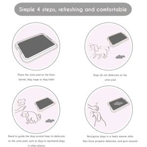 Charcoal Dog <b>Pad</b> Pet Training <b>Pads</b> Super Absorbent & Leak-Proof Disposable Dog <b>Pee</b> <b>Pads</b> - Product Image 6