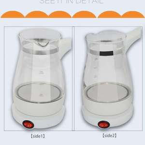 Zogifts 2024 Bollitore Elettrico in Vetro a Doppia Parete 220V Macchina per Caffè <span class=keywords><strong>Turco</strong></span> Elettrodomestico per Preparare il Caffè con Funzione di Mantenimento del Calore - Product Image 5
