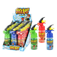 Bonbons liquides aromatisés aux fruits en forme d'extincteur, mélange de confitures, bonbons en vrac pour cadeaux d'anniversaire et fournitures événementielles pour enfants