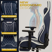 Chaise de jeu Scorpion la plus vendue du fabricant, chaise de bureau personnalisée avec accoudoirs 4D, ensemble bureau et chaise de jeu assorti pour la maison et les loisirs