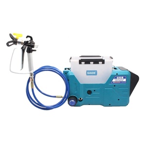 Pulverizador <span class=keywords><strong>de</strong></span> Pintura Airless Inalámbrico GAIDE GD-300 <span class=keywords><strong>de</strong></span> Mochila Ligera con Batería Única - Product Image 1