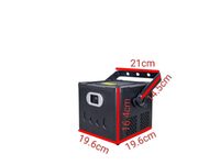 Projecteur laser LED RGB 10W à commande par application, ILDA/DMX512, animation de logo, faisceau 3D pour DJ/discothèque/fête/spectacles en club, IP33, CRI élevé 80