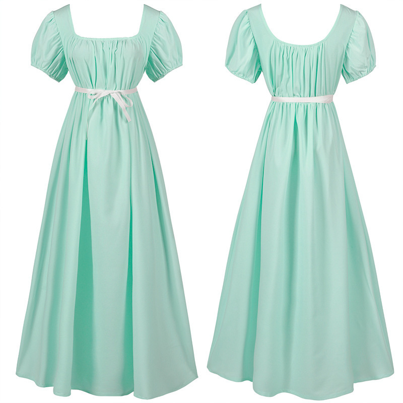 Robe de Bridgetown. -Élastique. -Vert clair