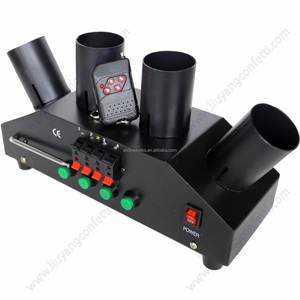Sistema de disparo de fuegos artificiales portátil con control remoto de 4 disparos en forma de abanico, máquina pirotécnica de metal para escenario - Product Image 3