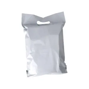 wholesale sending bags custom postage bags biodegradable plastic cheap price poly mailer parcel bag courier with handle