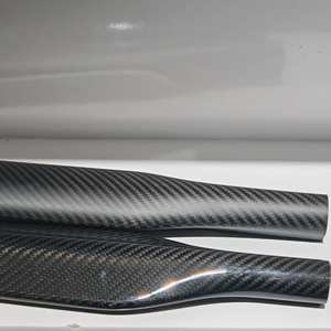 Tubes de pêche en fibre de carbone personnalisés - Étanches, résistants aux pulvérisations de sel - Supports de pêche portables et légers - Product Image 3