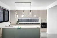 Maison modulaire préfabriquée en structure acier moderne, imperméable et de haute qualité pour villa, appartement, bureau ou immeuble