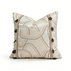 Cojín Bordado con Diseño de Tulipán, Estilo INS, Diseño de Parches en Dos Tonos, Tela Suave al Tacto para Sala de Estar, Sofá, Dormitorio - Product Image 4