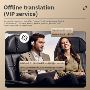Auriculares Traductores de Idiomas Inalámbricos VORMOR V18 TWS AI, Traducción Instantánea <span class=keywords><strong>con</strong></span> <span class=keywords><strong>Sonido</strong></span> Nítido y Llamadas - Product Image 5