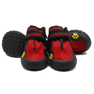 Chaussures <span class=keywords><strong>de</strong></span> <span class=keywords><strong>pluie</strong></span> réfléchissantes en coton pour chien <span class=keywords><strong>de</strong></span> la <span class=keywords><strong>marque</strong></span> LGO, style classique sportif et mignon, imperméables pour protéger les pattes des chiens en hiver - Product Image 4