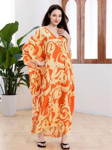 Pour <span class=keywords><strong>Amazon</strong></span> stocké <span class=keywords><strong>grande</strong></span> <span class=keywords><strong>taille</strong></span> Floral rayonne plage Blouse à la main tissé Protection solaire Robe avant 16 couleurs disponibles pour les vacances - Product Image 6